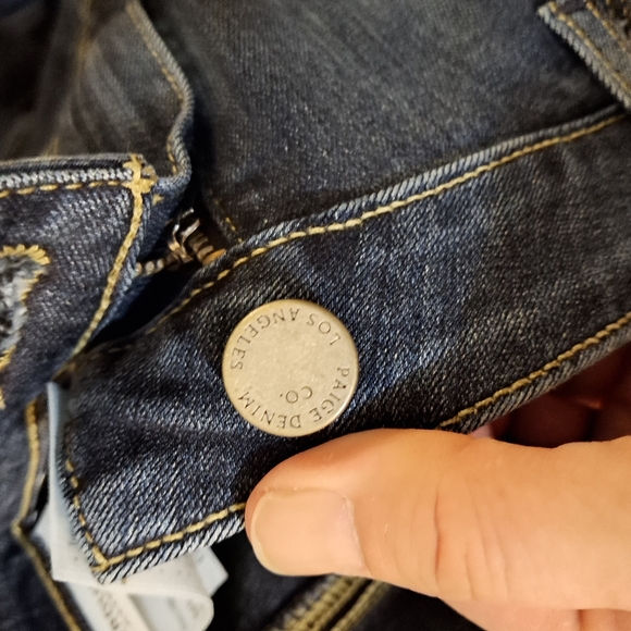 Paige Verdugo Ankle Nottingham Jeans. - Picture 5 of 16